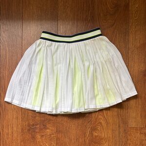 Wilson White and Yellow Skater Skirt